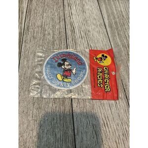 Walt Disney World "Character Patches" Vintage Mickey Mouse‎ NEW